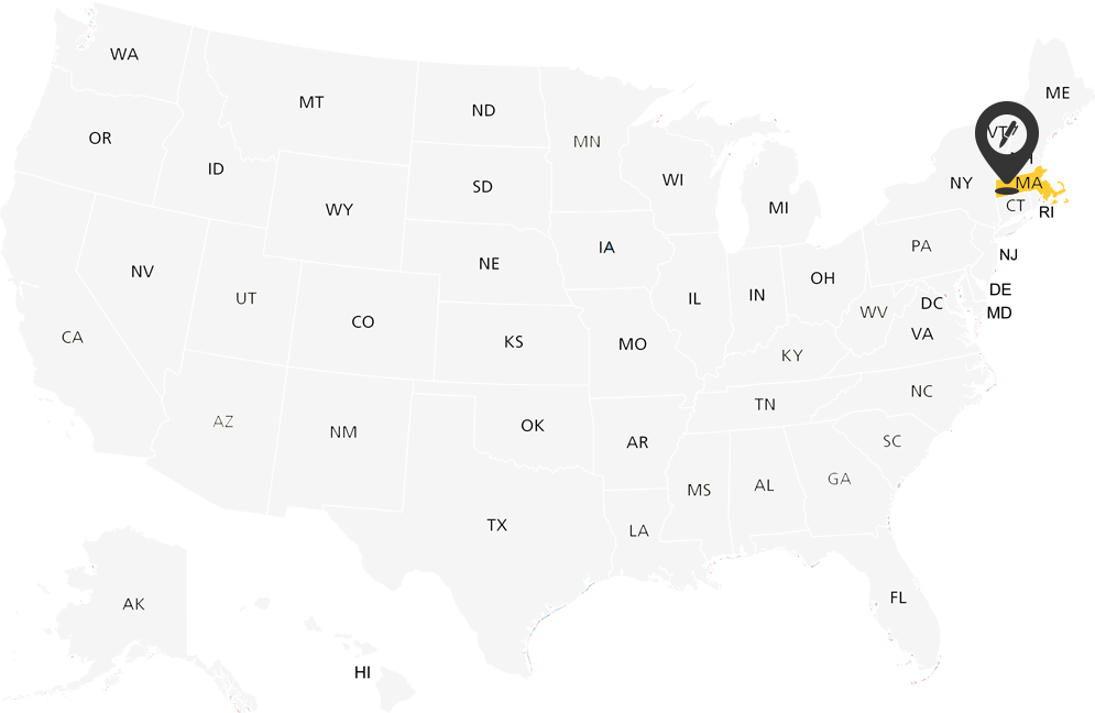 Massachusetts Notary Map